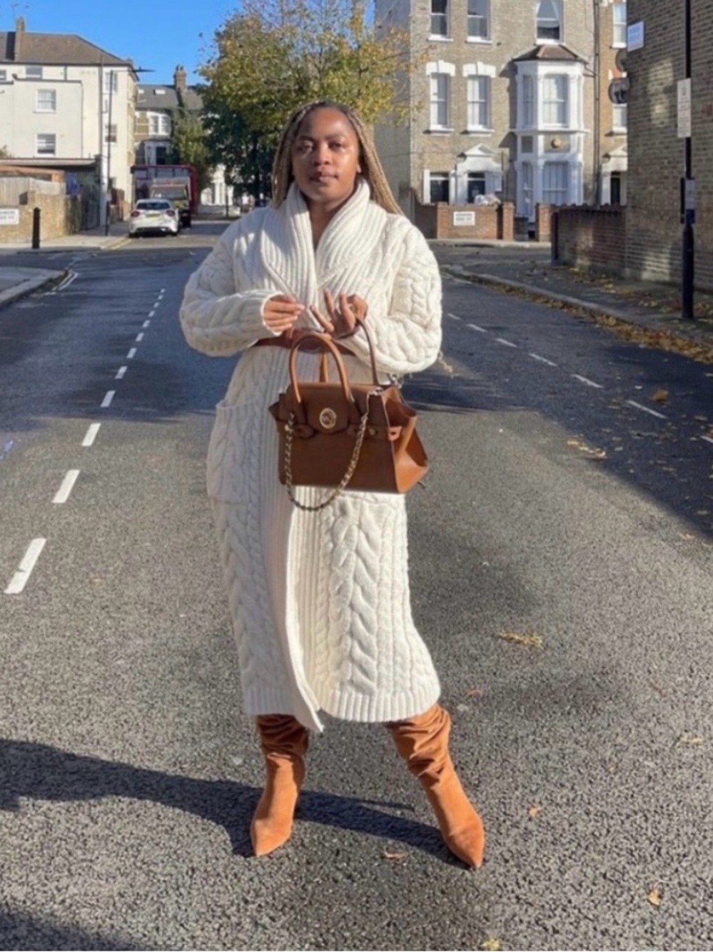 Zara Cream Cable Knit Long Cardigan Coat
Limited Edition